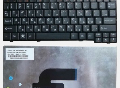 BÀN PHÍM LAPTOP LENOVO IDEAPAD S100C S10-2 S10-2C S10-3C (ĐEN)